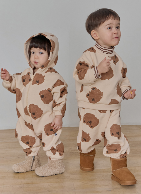 UBMOM VICKY BEAR SWEATSHIRT SET