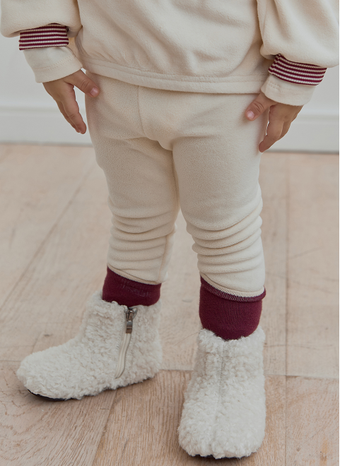 UBMOM SOFT BANDING SWEATSHIRT SET(Ivory)