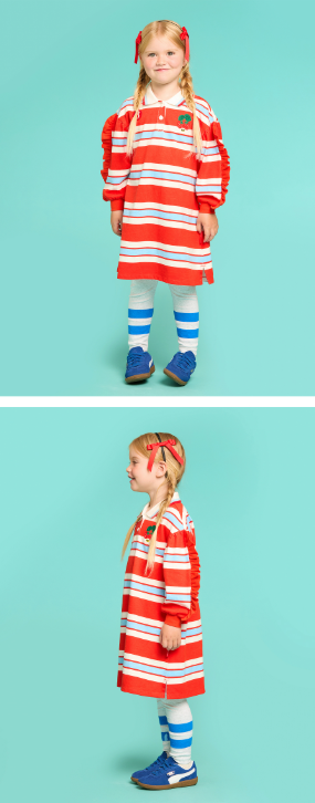 BEBE DE PINO Bebedepino blue tipping leggings