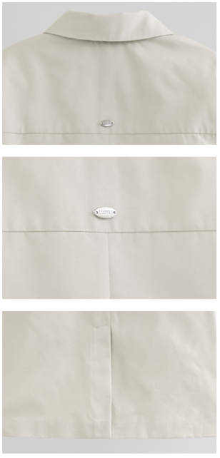 I LOVE J Ribbon trench coat