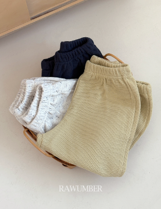 RAWUMBER Waffle Jogger Pants