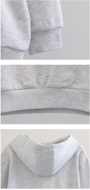 I LOVE J Heart hood top