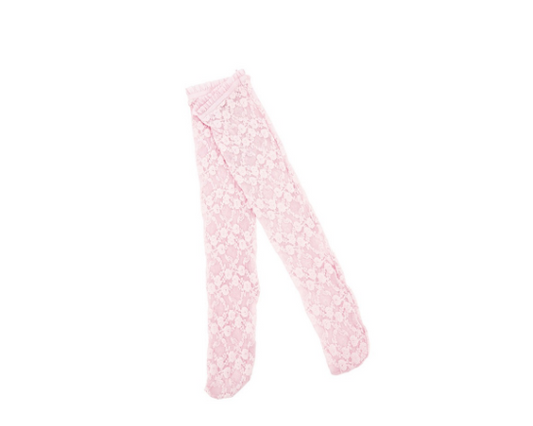 BEBEBEBE BIRTHDAY PRE ORDER Pink lace knee socks