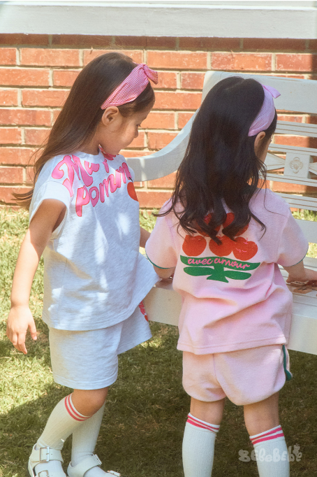 BEBEBEBE check ribbon headband