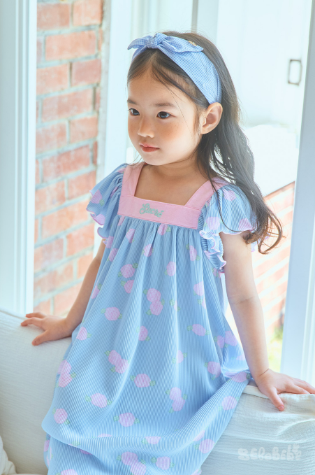 BEBEBEBE check ribbon headband