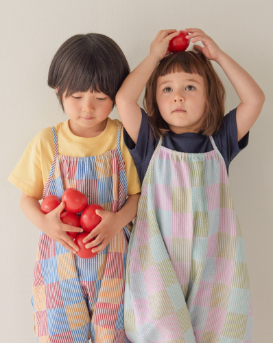 RAWUMBER patchwork overall