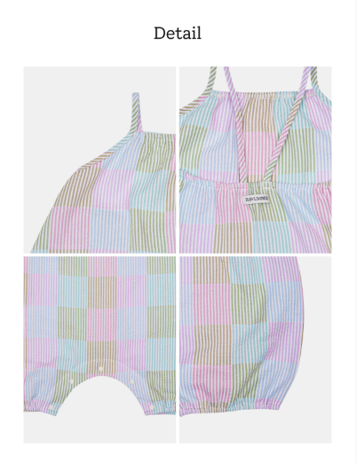 RAWUMBER patchwork overall