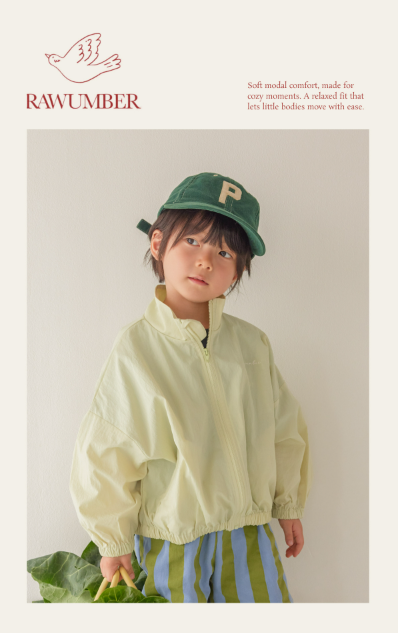 RAWUMBER summer breez wind jacket