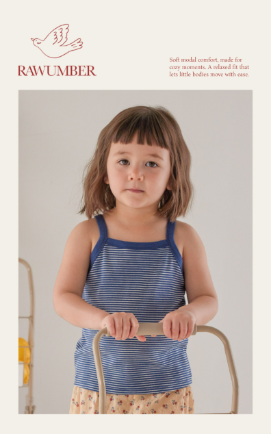 RAWUMBER days sleeveless top