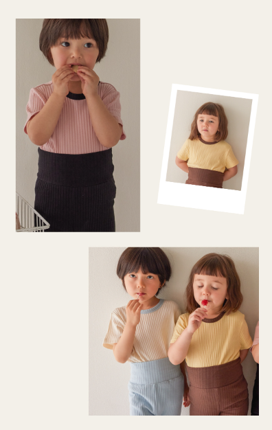 RAWUMBER mallang kids summer 3pc set up