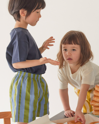 RAWUMBER big stripe short