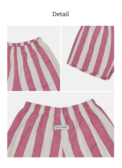 RAWUMBER big stripe short