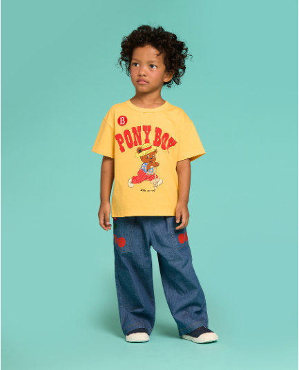BEBE DE PINO Cherry tapered fit denim pants