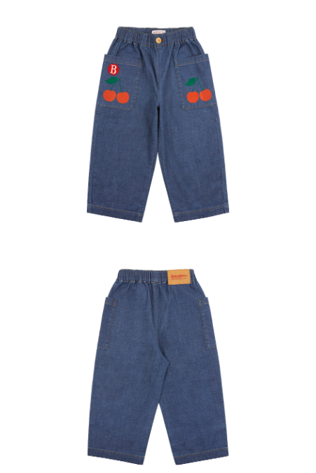 BEBE DE PINO Cherry tapered fit denim pants