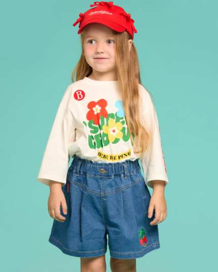 BEBE DE PINO Strawberry culottepants
