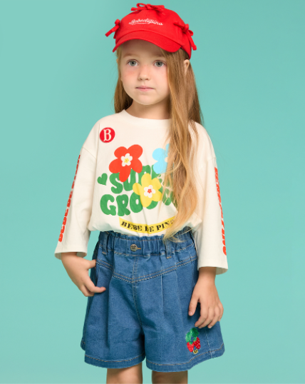 BEBE DE PINO Strawberry culottepants