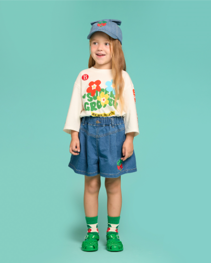 BEBE DE PINO Strawberry culottepants