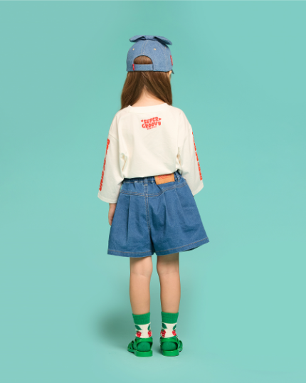 BEBE DE PINO Strawberry culottepants