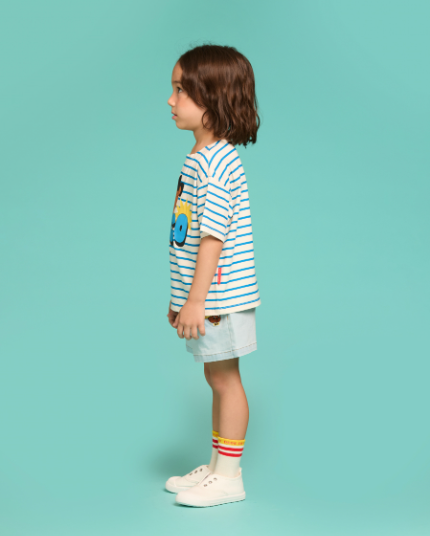 BEBE DE PINO Pony boy denim short pants
