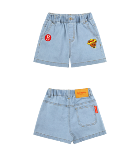 BEBE DE PINO Pony boy denim short pants
