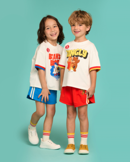 BEBE DE PINO Wiggly Bear Yokko Point T-shirt