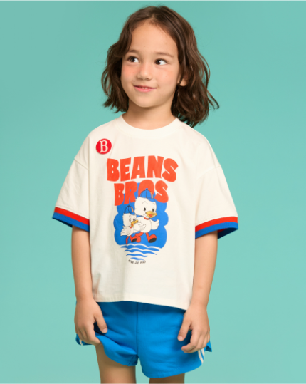 BEBE DE PINO Beans bros line point short pants