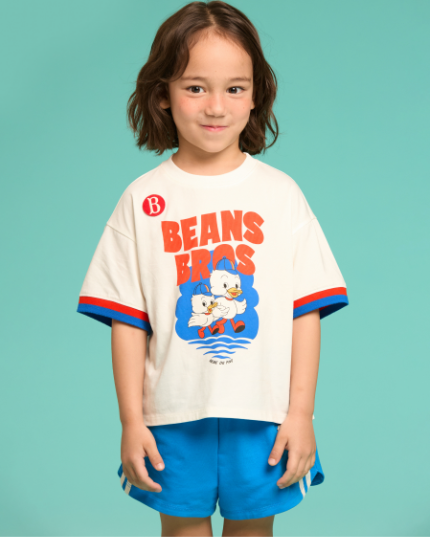 BEBE DE PINO Beans bros line point short pants