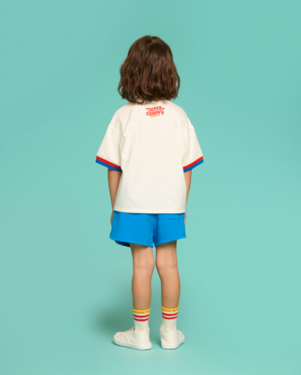 BEBE DE PINO Beans bros line point short pants