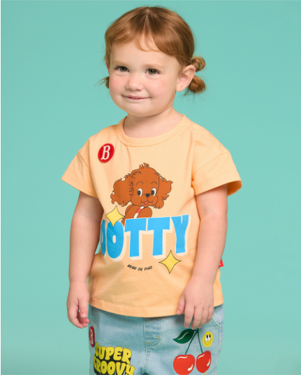 BEBE DE PINO Dotty baby short sleeve tee