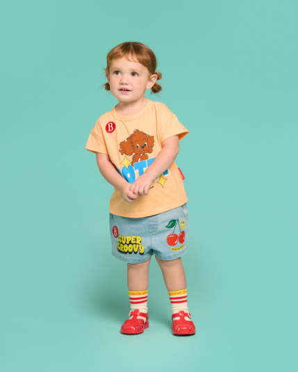 BEBE DE PINO Dotty baby short sleeve tee