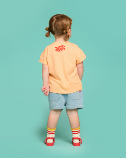BEBE DE PINO Dotty baby short sleeve tee