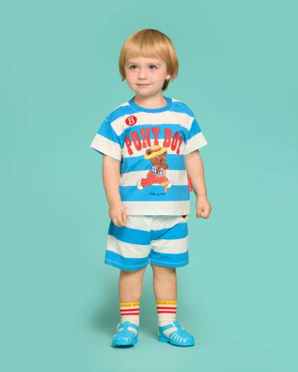 BEBE DE PINO Pony boy baby loungewear set