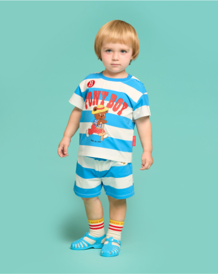 BEBE DE PINO Pony boy baby loungewear set