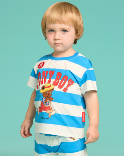 BEBE DE PINO Pony boy baby loungewear set