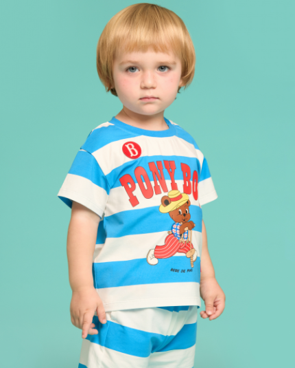 BEBE DE PINO Pony boy baby loungewear set