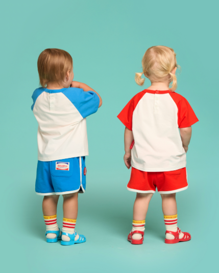 BEBE DE PINO 	Baby Giggle Elephant Loungewear Set