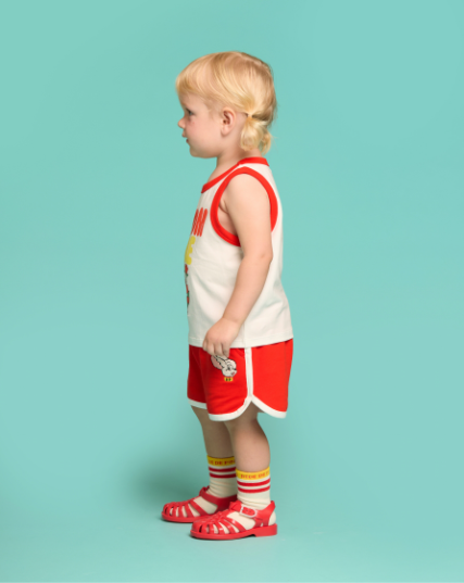BEBE DE PINO Blooming rabbit baby loungewear set