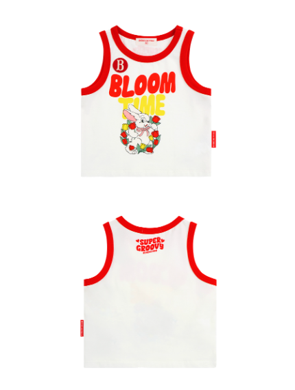 BEBE DE PINO Blooming rabbit baby loungewear set