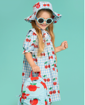 BEBE DE PINO All over apple packable backpack