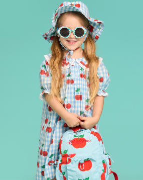 BEBE DE PINO All over apple packable backpack