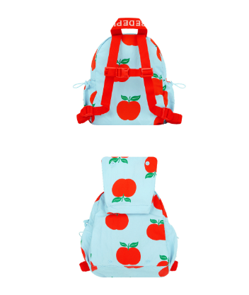 BEBE DE PINO All over apple packable backpack