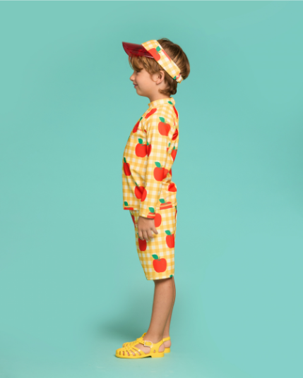 BEBE DE PINO All over apple swimwear set