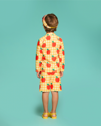BEBE DE PINO All over apple swimwear set