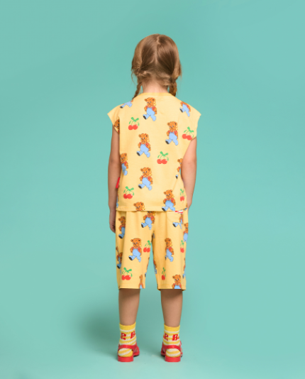 BEBE DE PINO All over cherry bear lounge wear set