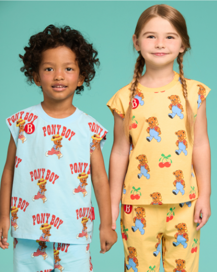 BEBE DE PINO All over cherry bear lounge wear set