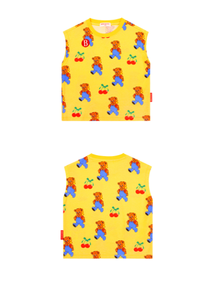 BEBE DE PINO All over cherry bear lounge wear set