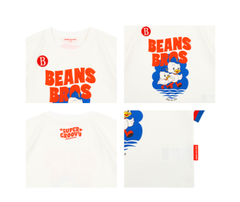BEBE DE PINO Beans Broz Yoko Point T-shirt