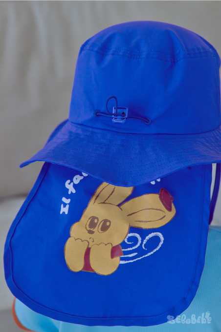 BEBEBEBE SUMMER Pancake puppy neck guard swim cap