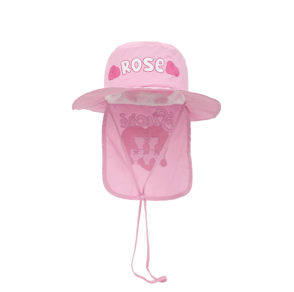 BEBEBEBE SUMMER Cream rose neck guard swim cap