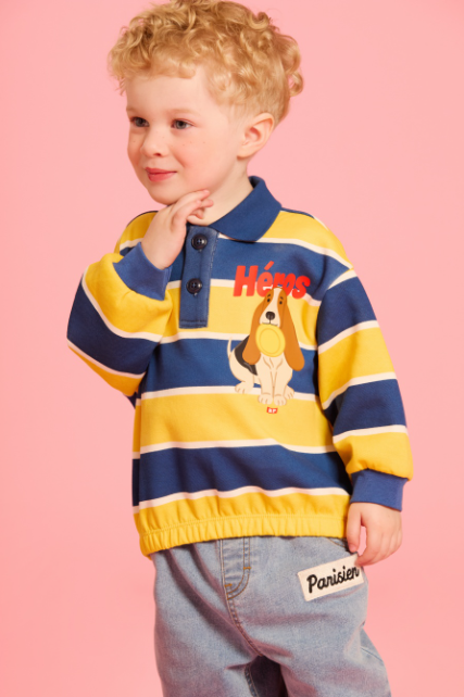 BEBE DE PINO Parisien baby denim pants